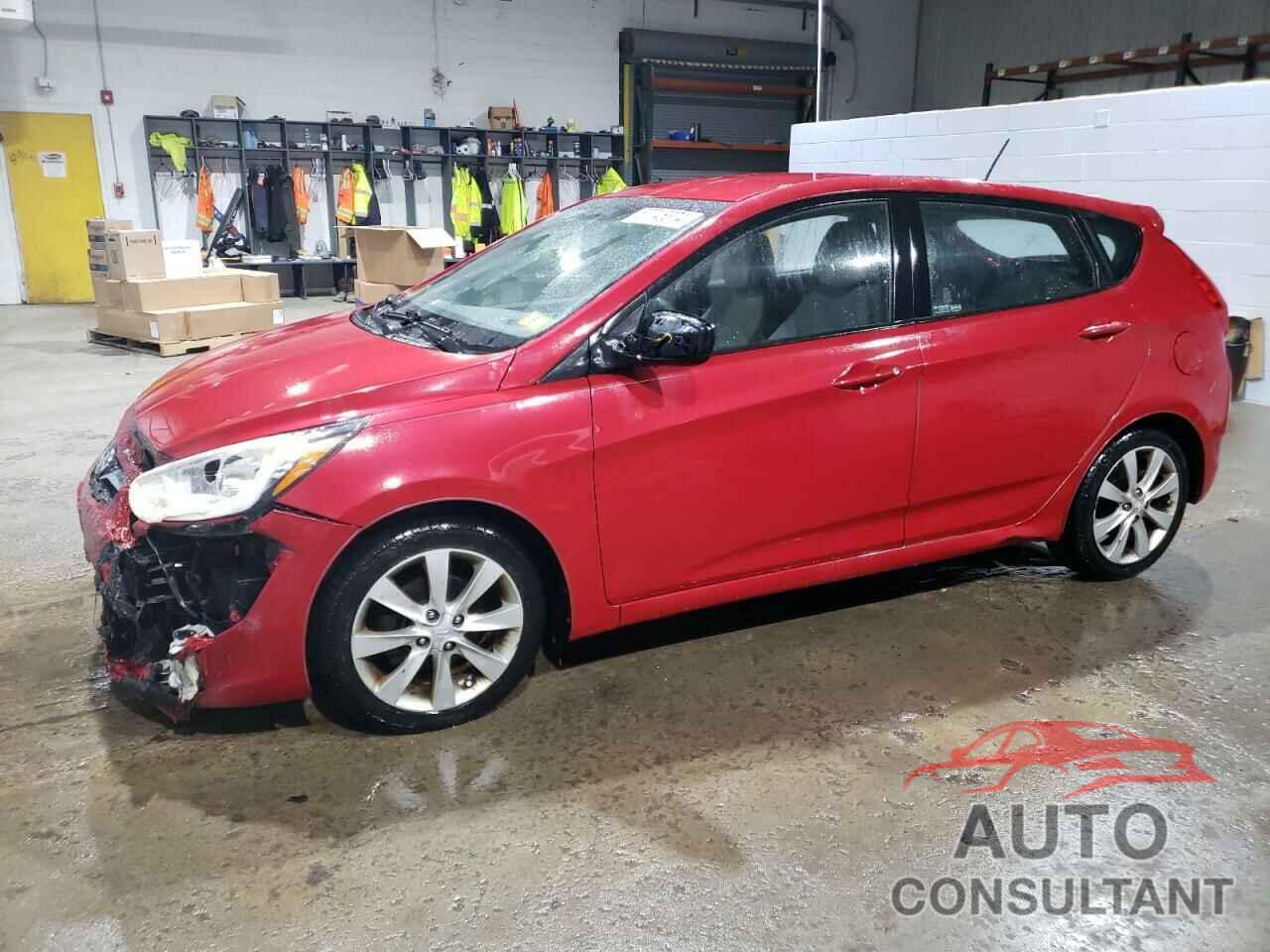 HYUNDAI ACCENT 2012 - KMHCU5AE0CU018354