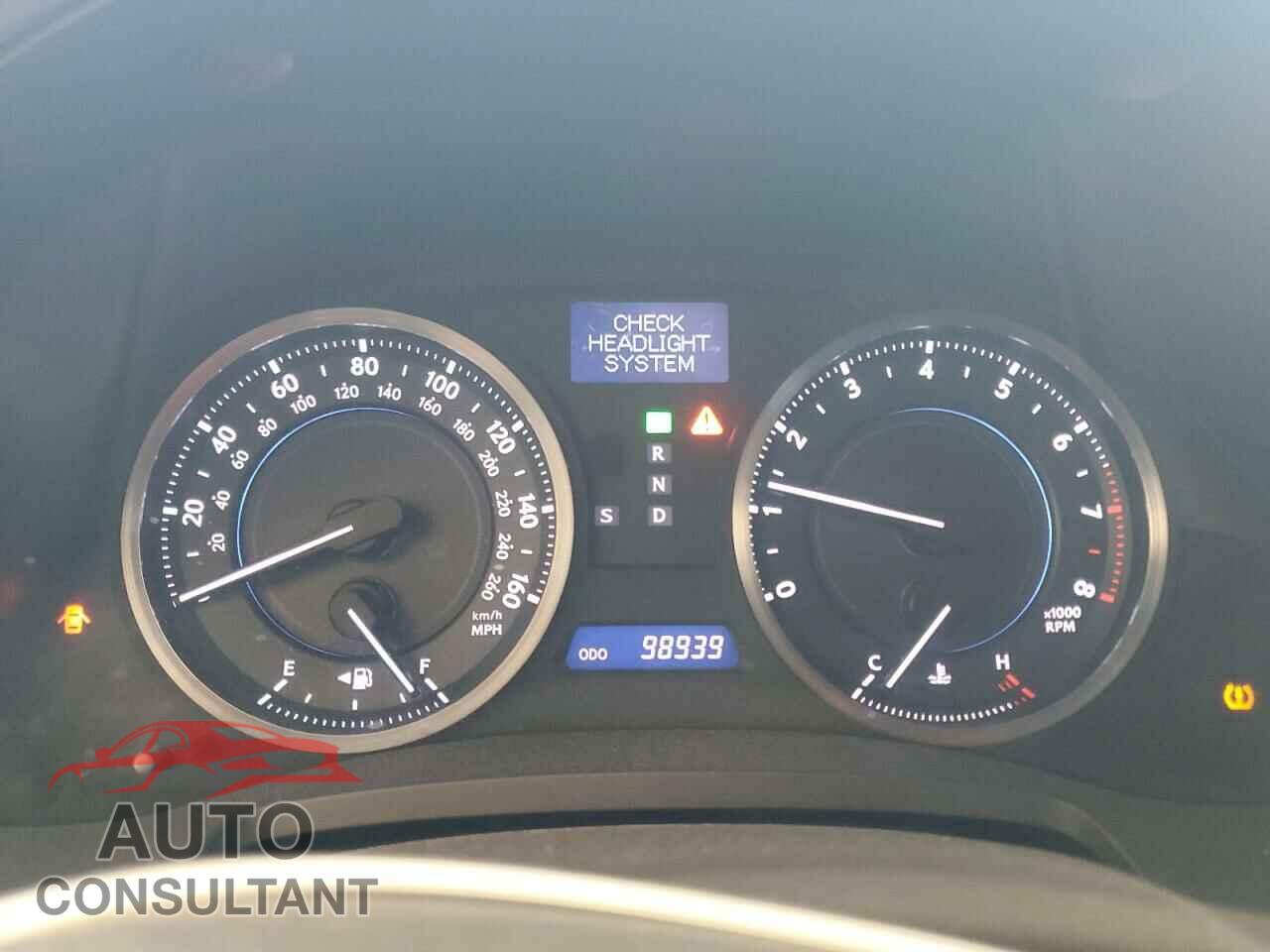 LEXUS IS 2011 - JTHBF5C28B5132798
