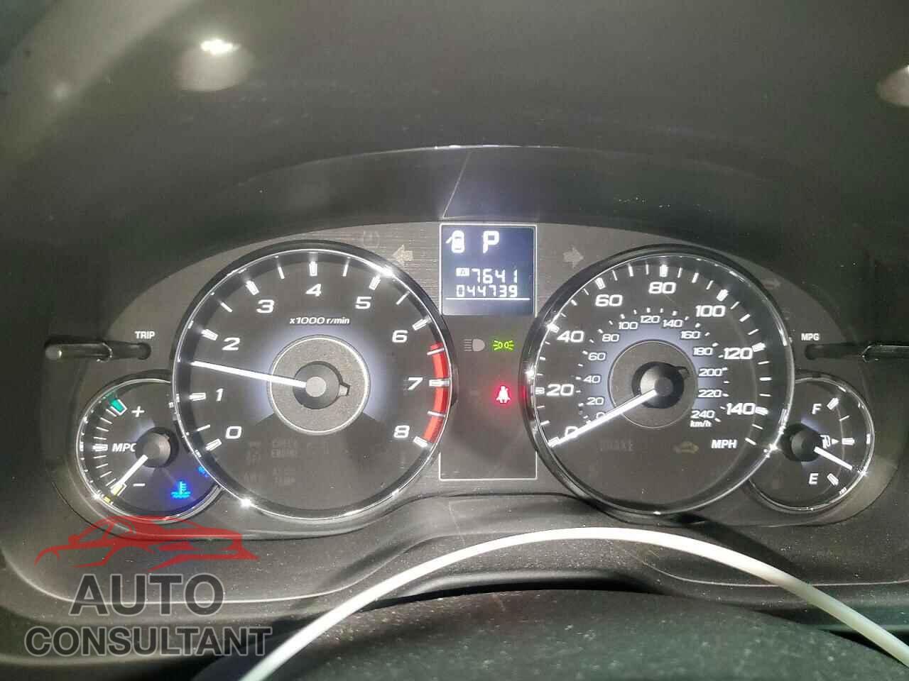 SUBARU OUTBACK 2012 - 4S4BRCAC1C3287629