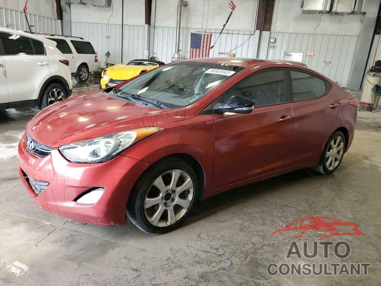 HYUNDAI ELANTRA 2011 - KMHDH4AE2BU109109