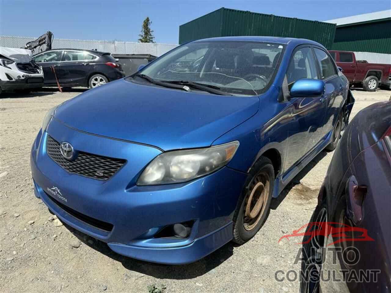 TOYOTA COROLLA 2009 - 2T1BU40E09C058449