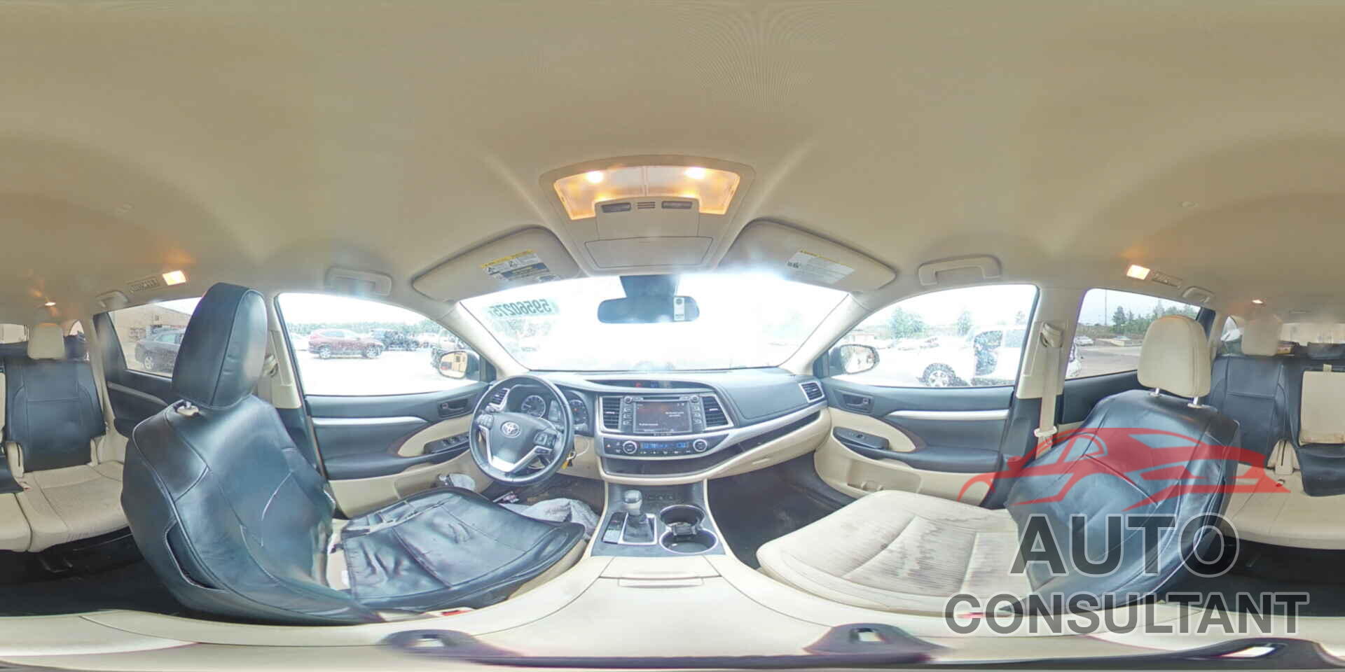 TOYOTA HIGHLANDER 2017 - 5TDBZRFH8HS371531