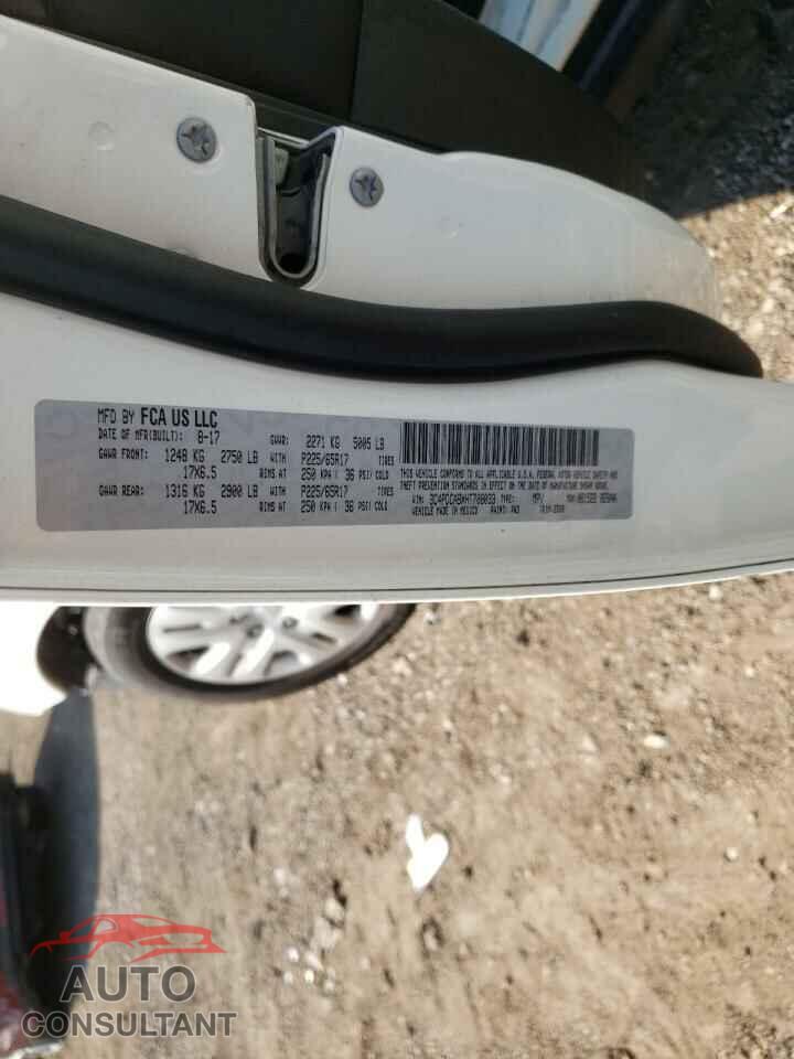 DODGE JOURNEY 2017 - 3C4PDCABXHT708033