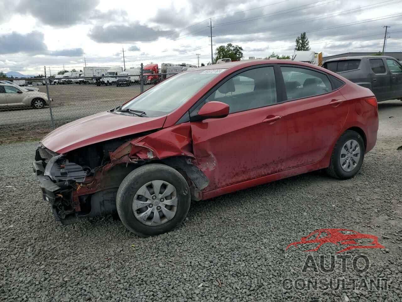 HYUNDAI ACCENT 2017 - KMHCT4AE1HU361131
