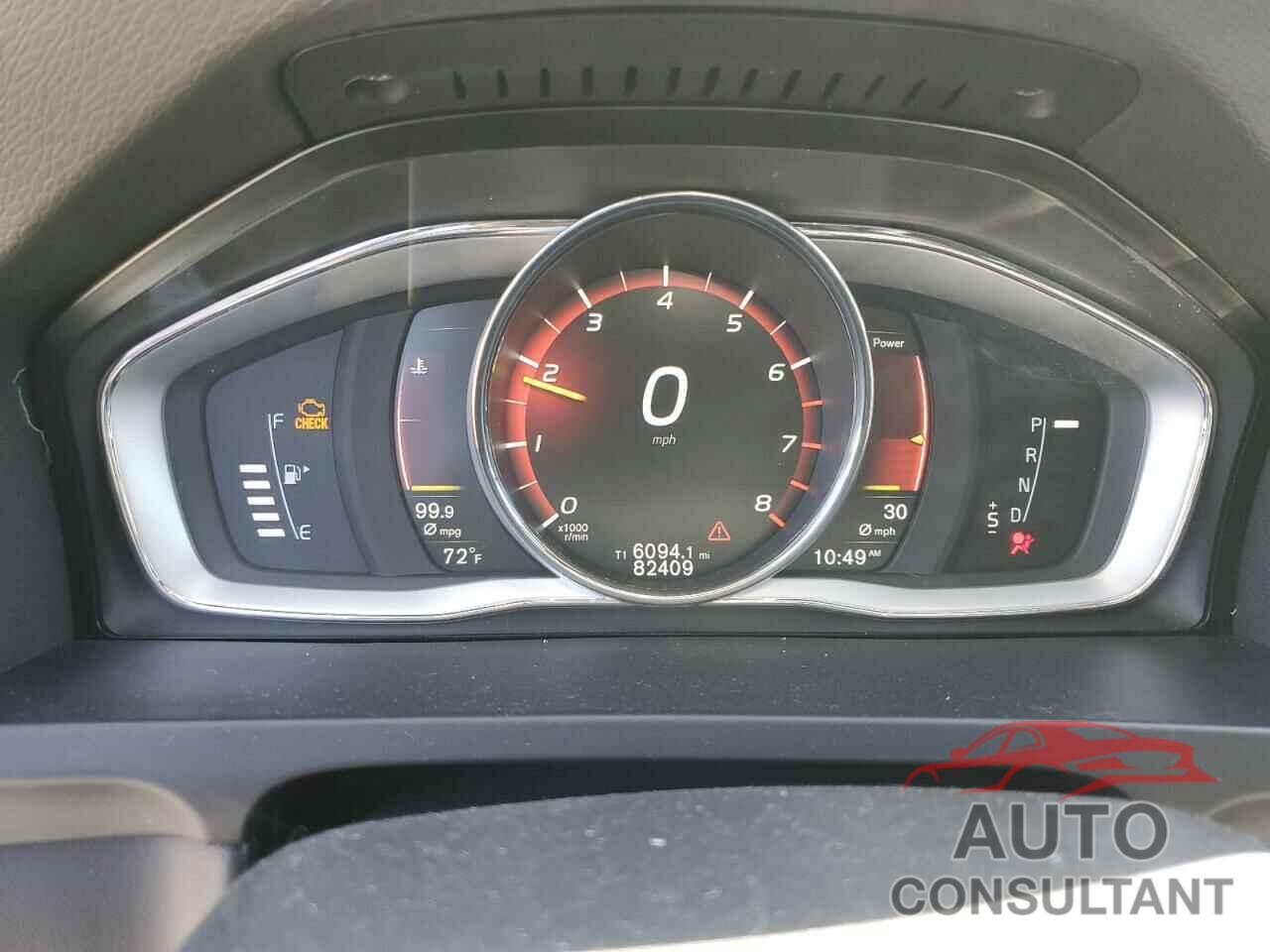 VOLVO V60 2018 - YV440MWK9J2054076