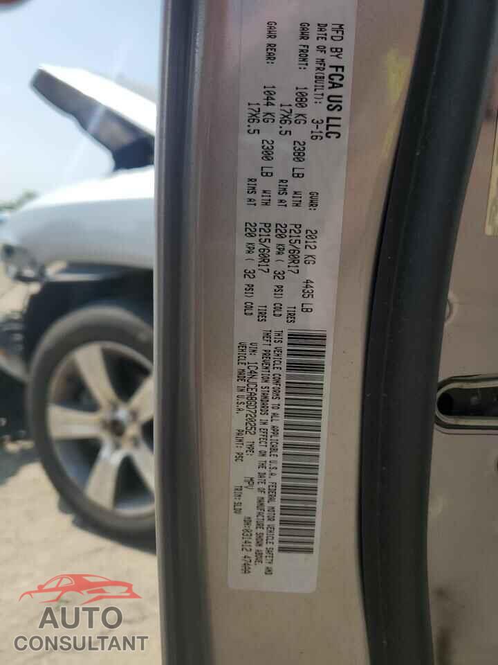 JEEP COMPASS 2016 - 1C4NJCEA8GD720252