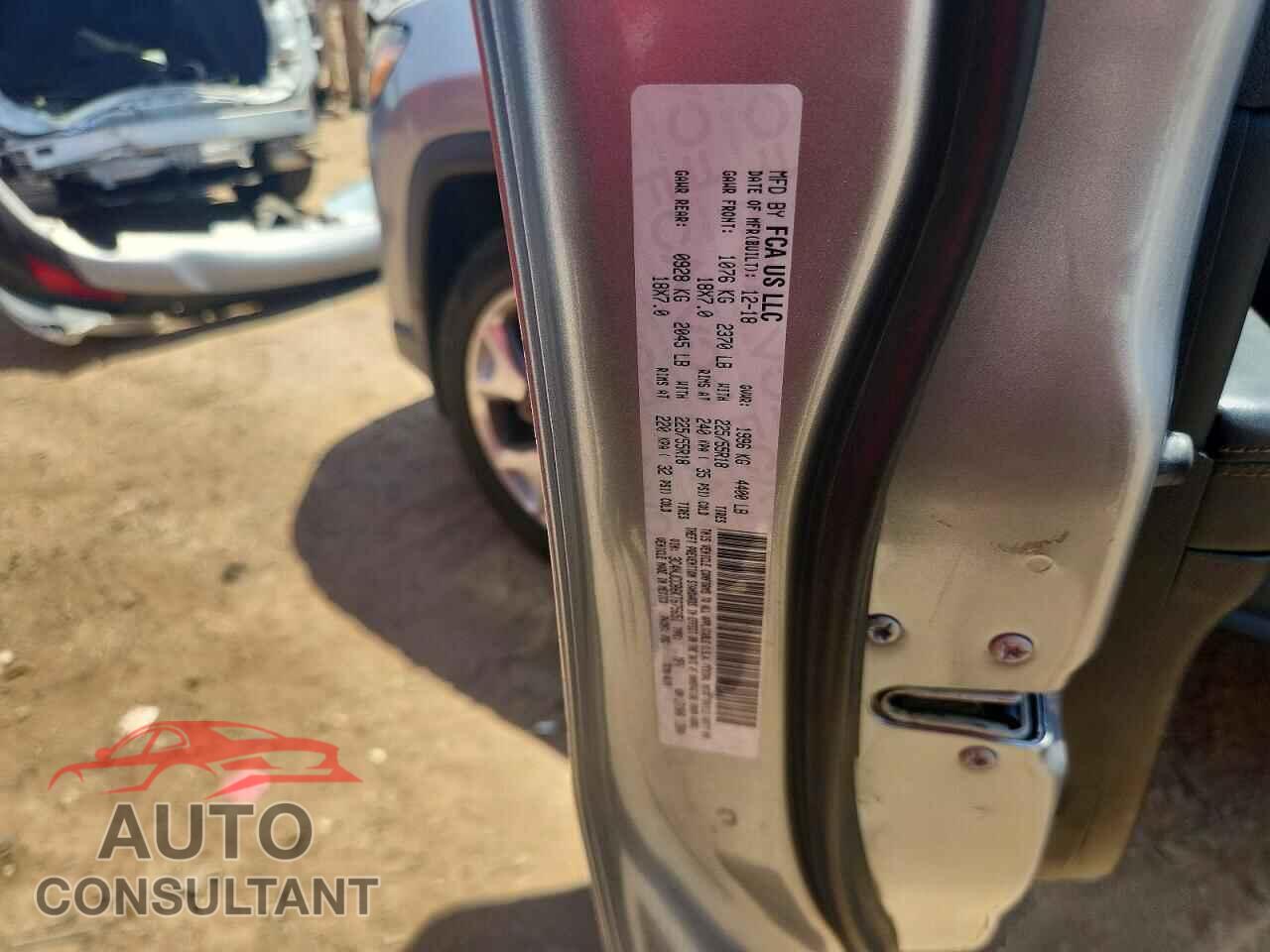 JEEP COMPASS 2019 - 3C4NJCCB6KT675651
