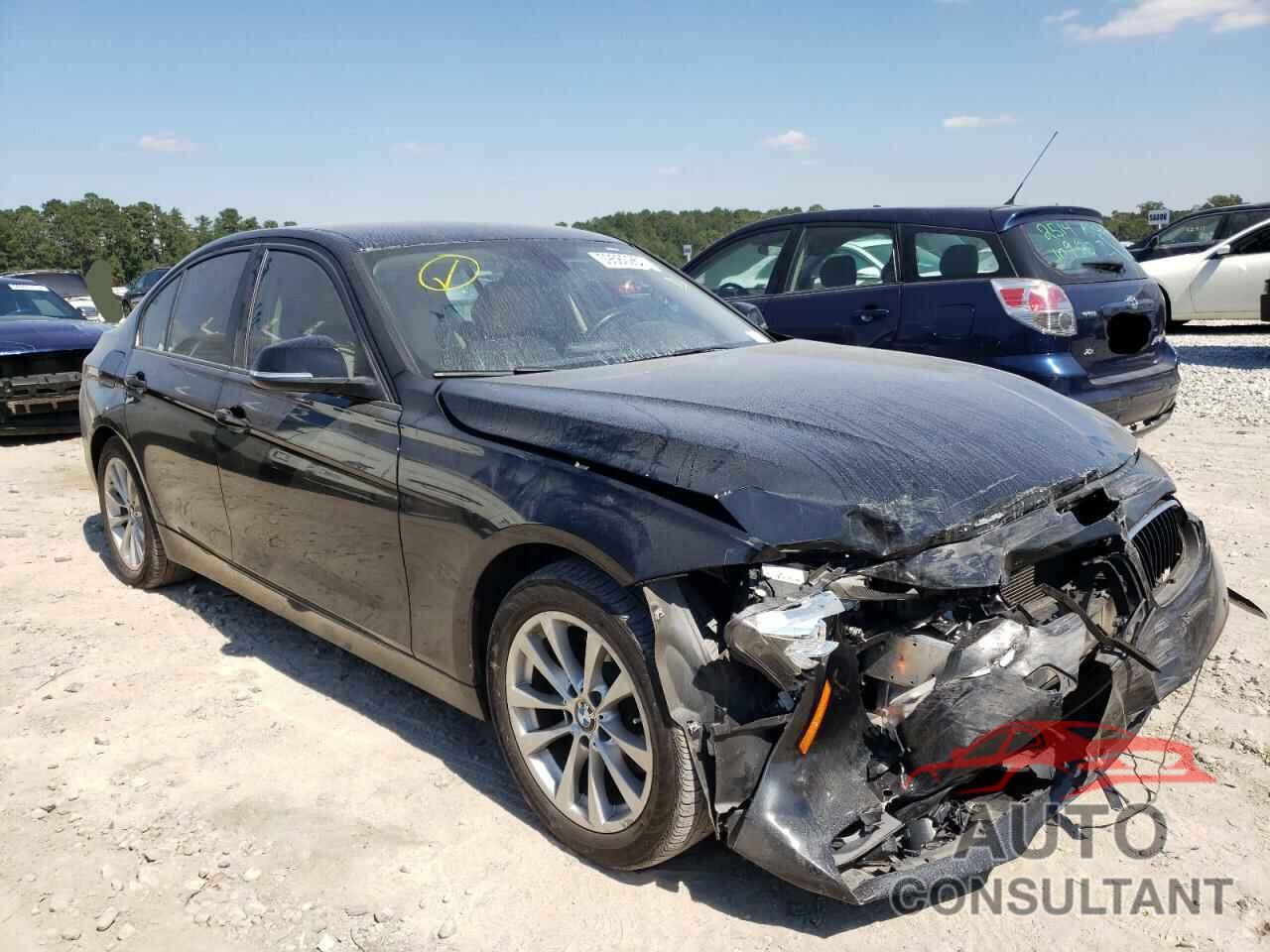 BMW 3 SERIES 2017 - WBA8E1G35HNU16289