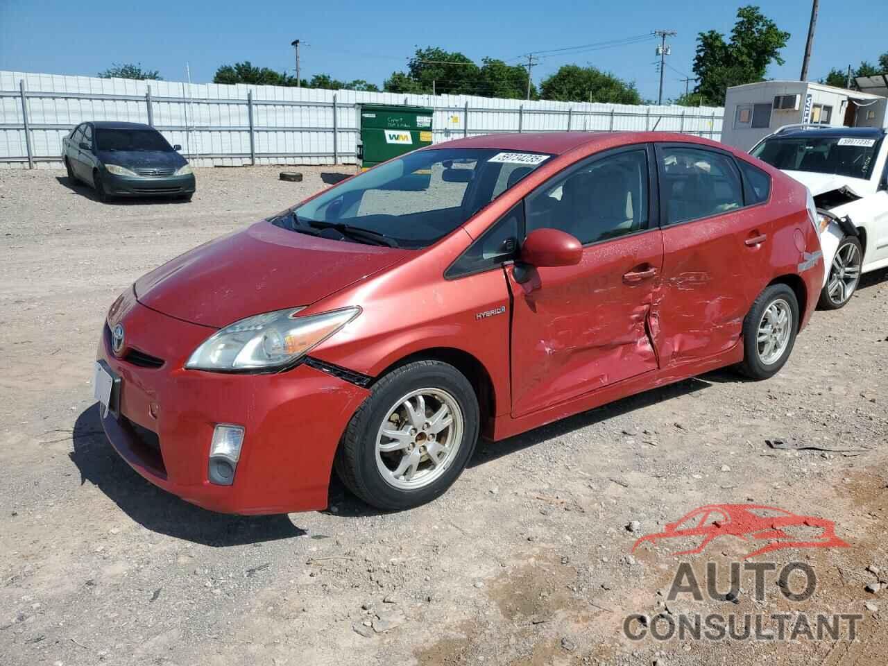 TOYOTA PRIUS 2010 - JTDKN3DU2A1286731