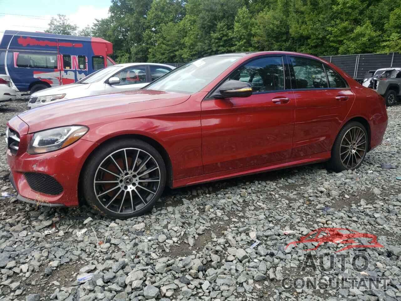 MERCEDES-BENZ C-CLASS 2018 - WDDWF4KB8JR397412