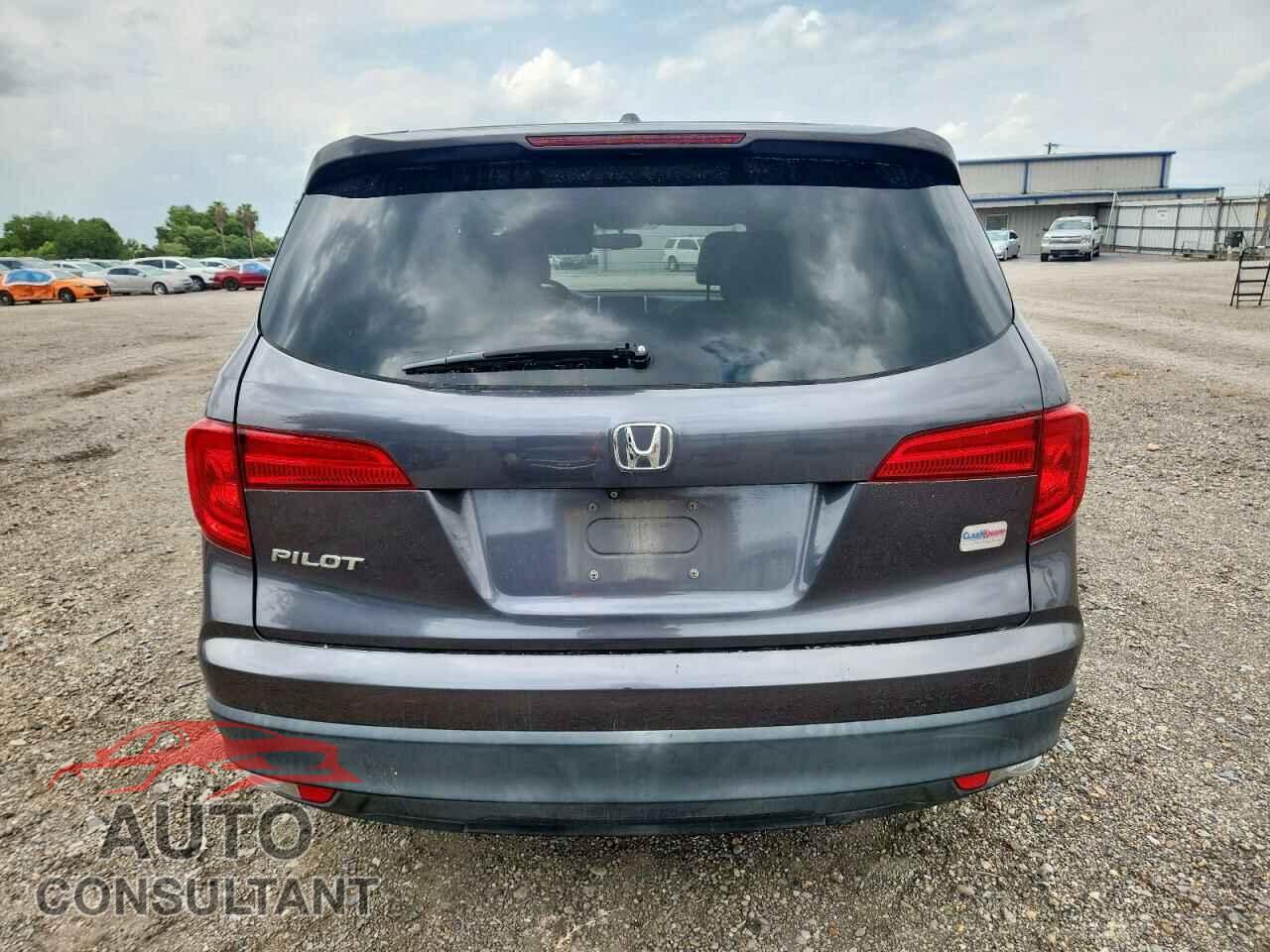 HONDA PILOT 2017 - 5FNYF5H88HB013682