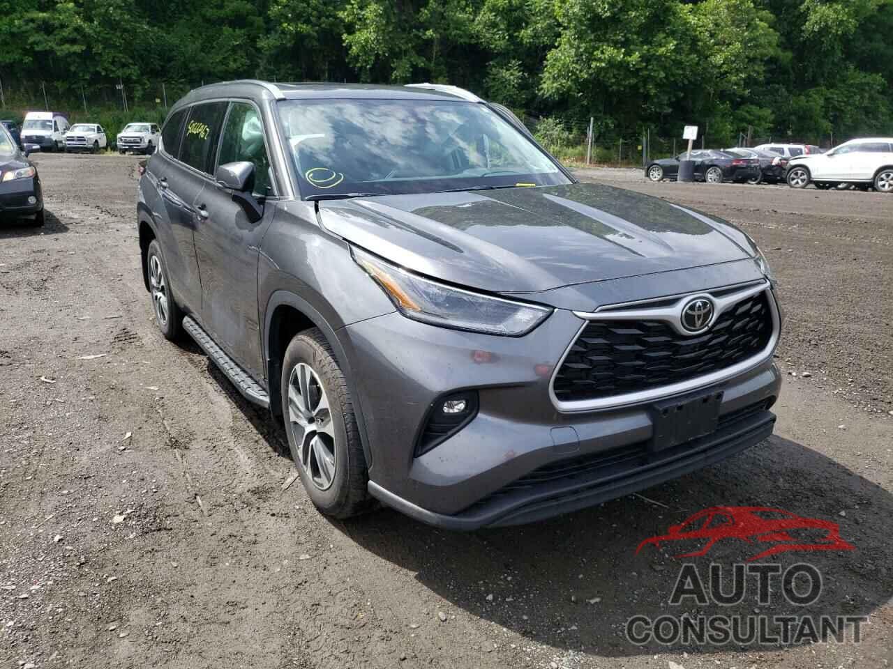 TOYOTA HIGHLANDER 2021 - 5TDGZRBH9MS157315