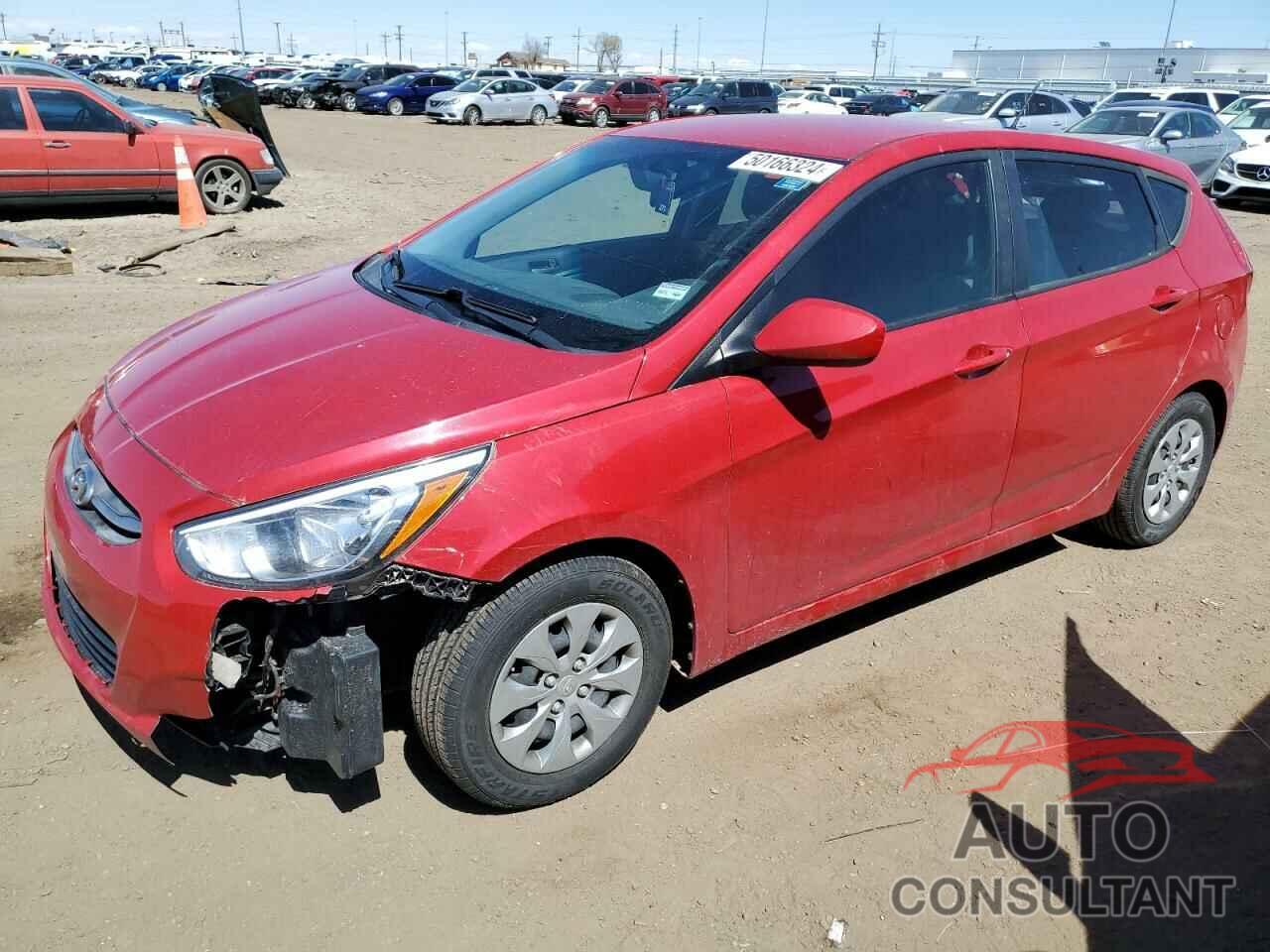 HYUNDAI ACCENT 2017 - KMHCT5AEXHU344818