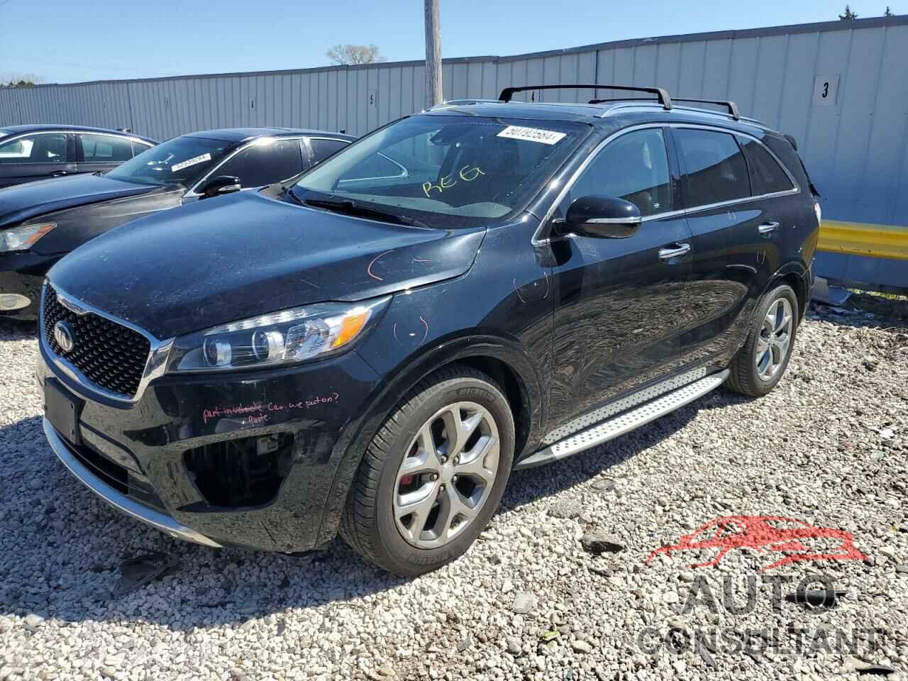 KIA SORENTO 2017 - 5XYPK4A59HG328436