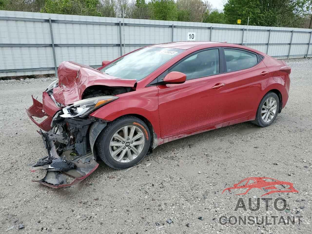 HYUNDAI ELANTRA 2015 - KMHDH4AE8FU225825