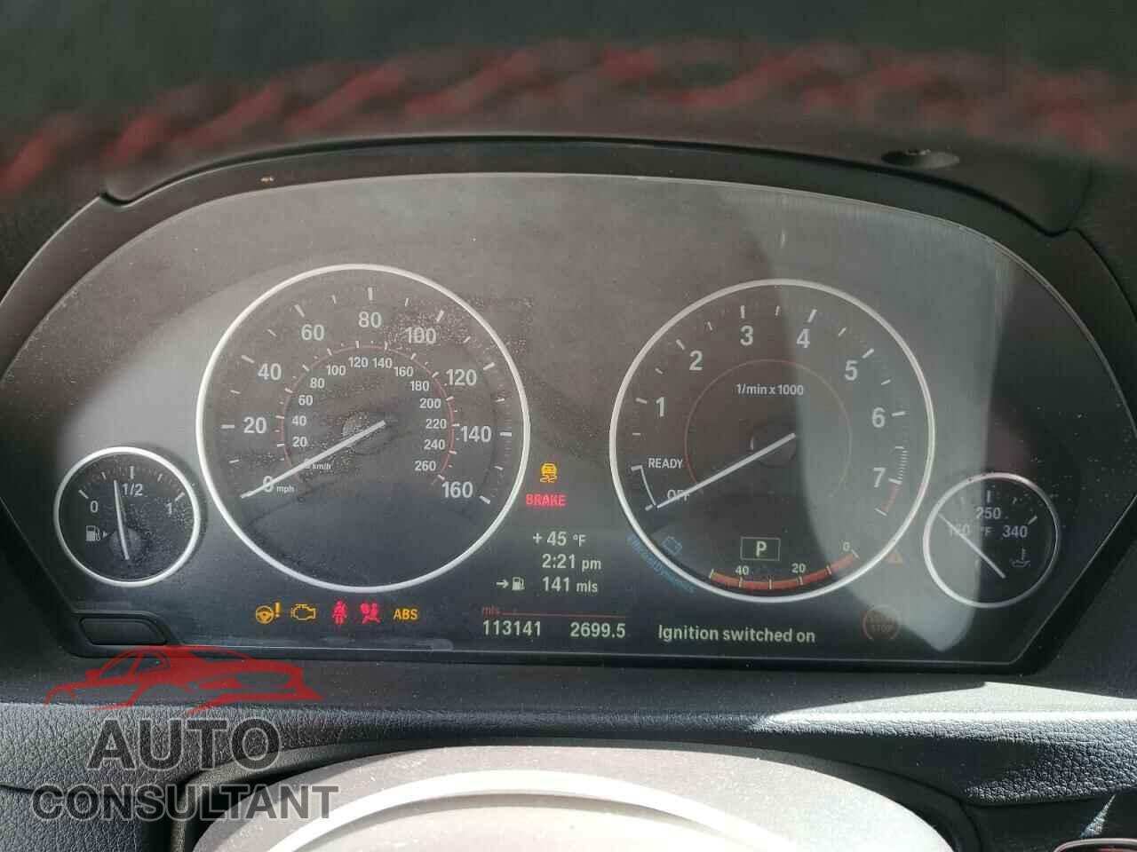 BMW 3 SERIES 2013 - WBA3B3C56DF542445