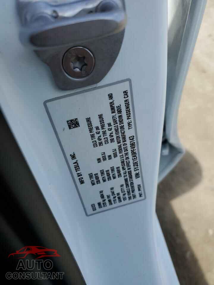 TESLA MODEL 3 2023 - 5YJ3E1EA9PF496143