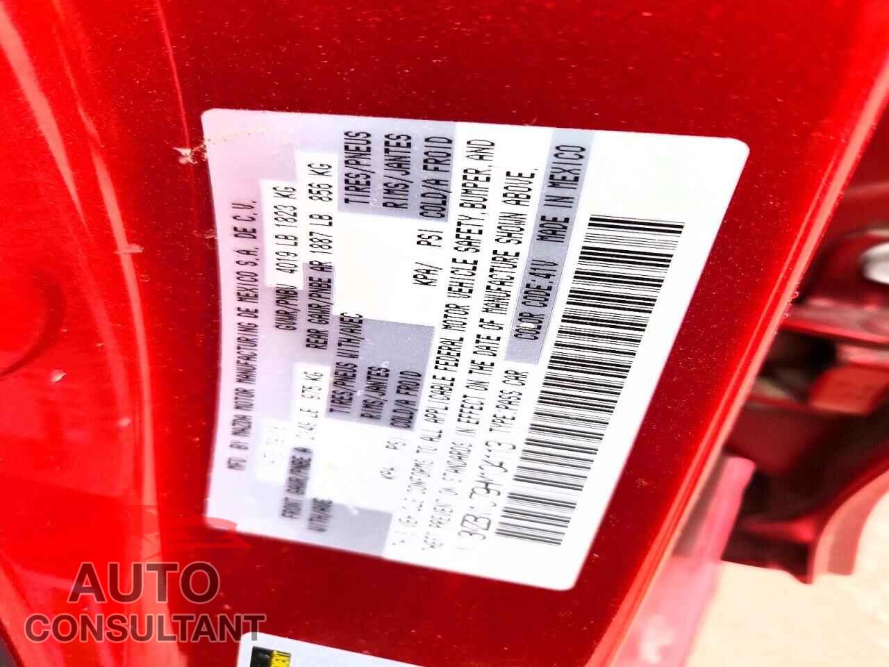 MAZDA 3 2017 - 3MZBN1U79HM104113