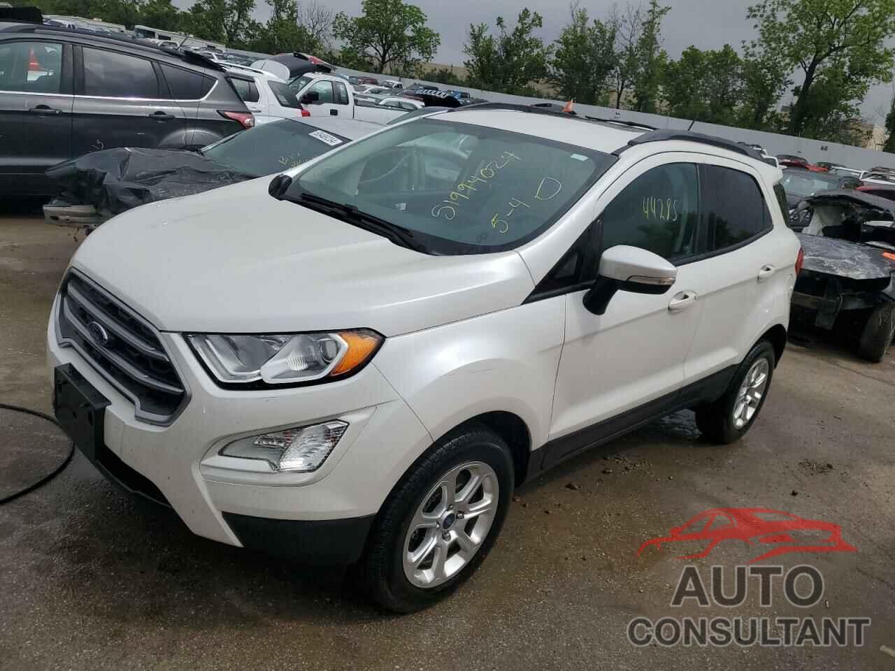 FORD ECOSPORT 2018 - MAJ6P1UL9JC198759