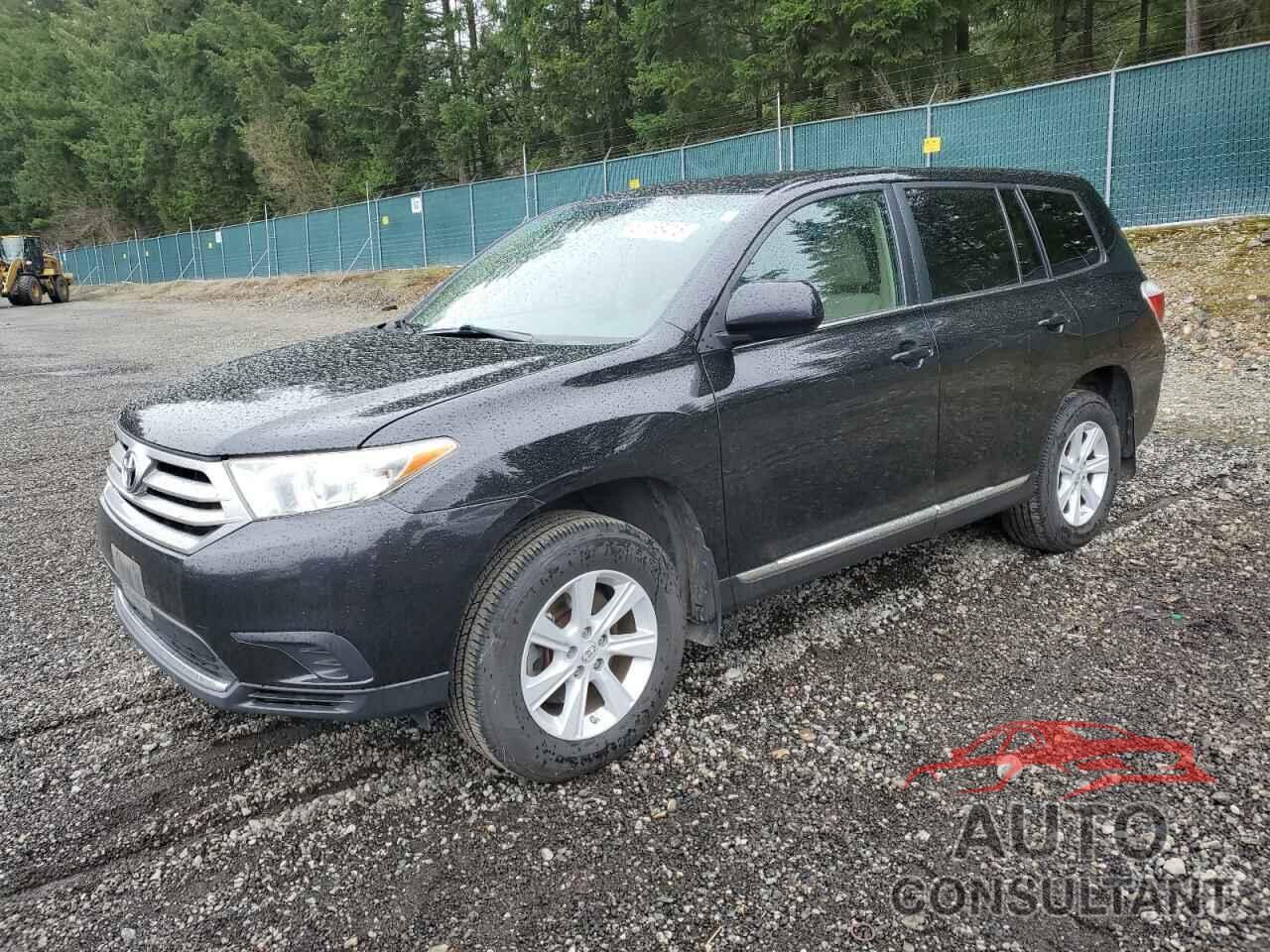 TOYOTA HIGHLANDER 2013 - 5TDBK3EH7DS236098