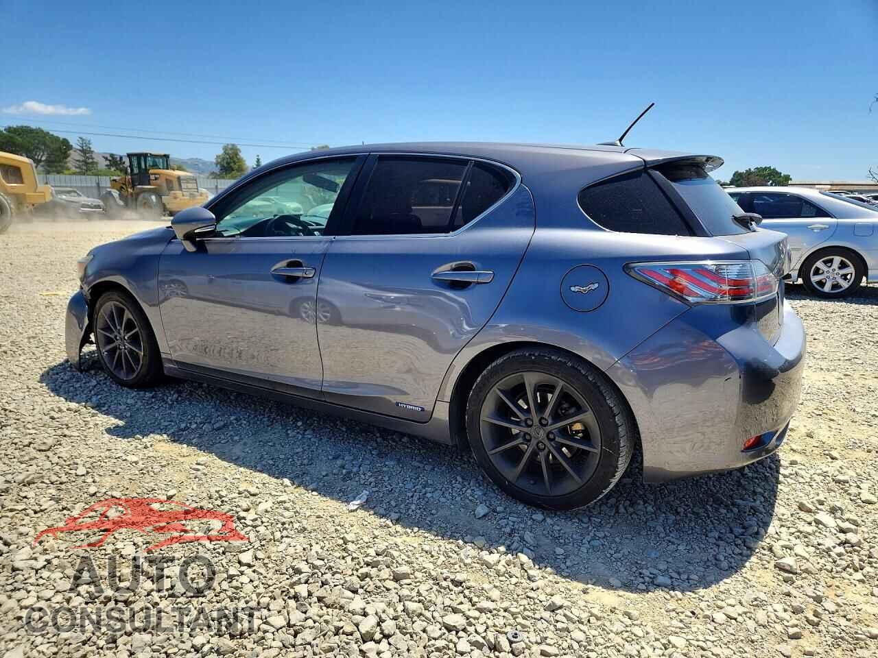 LEXUS CT 200 2012 - JTHKD5BH3C2084013