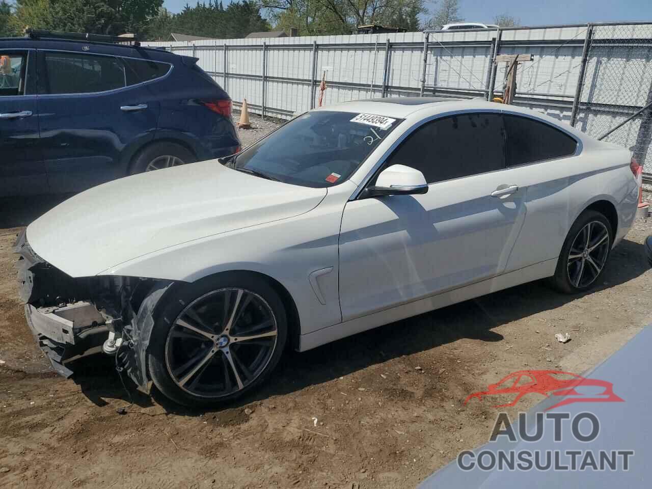 BMW 4 SERIES 2018 - WBA4W5C54JAA49573