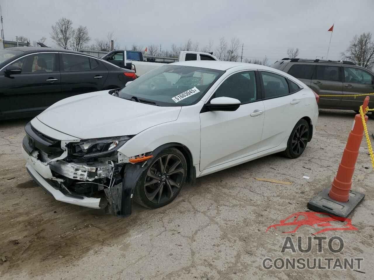 HONDA CIVIC 2021 - 2HGFC2F80MH547976