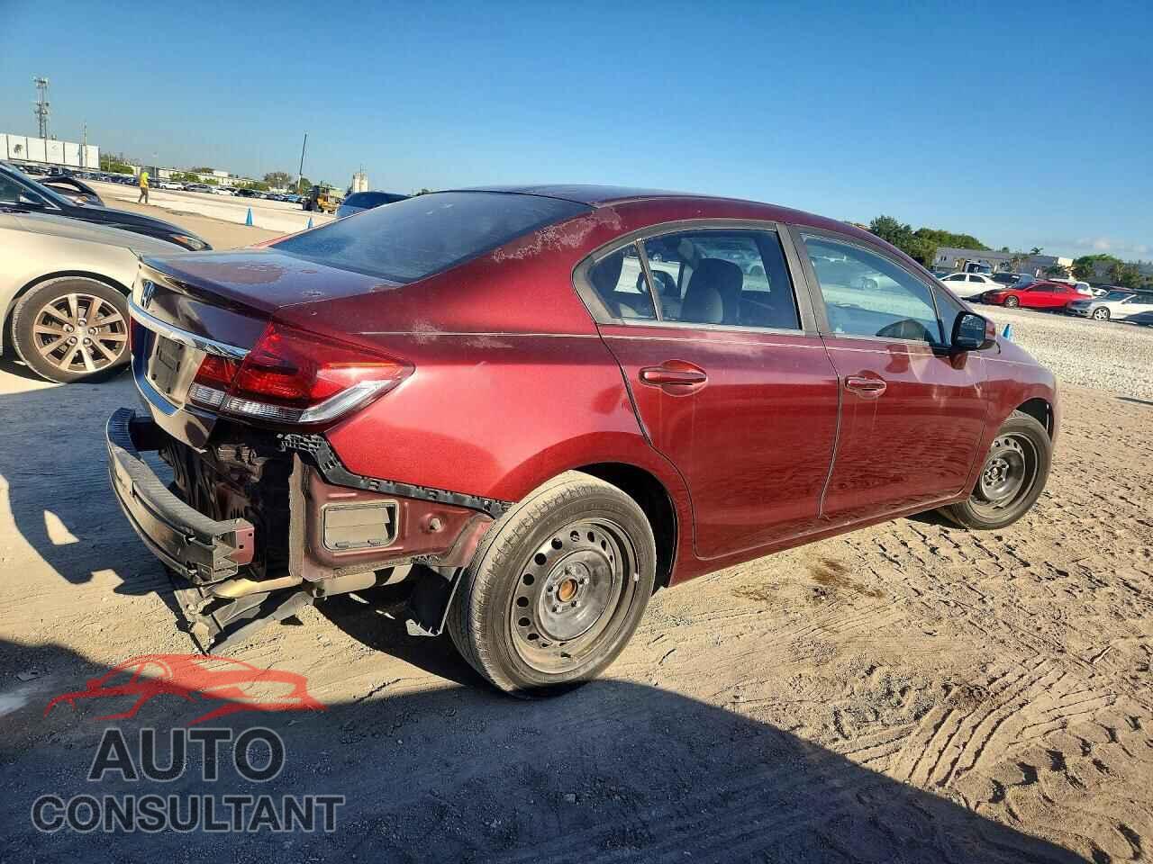 HONDA CIVIC 2013 - 2HGFB2F84DH509458