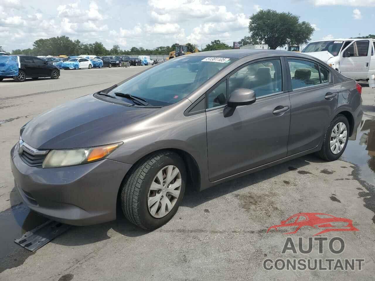 HONDA CIVIC 2012 - 19XFB2F58CE047405