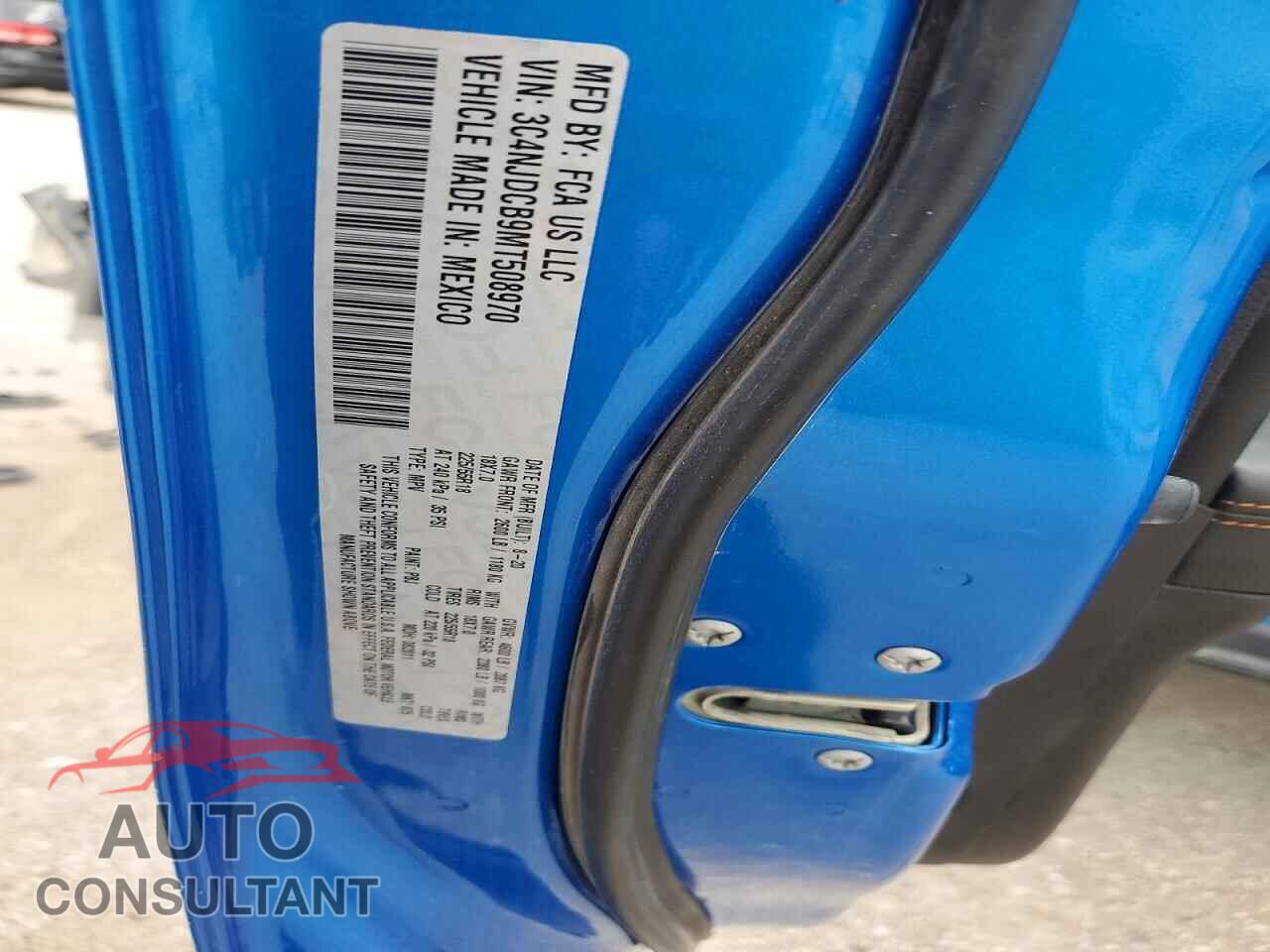 JEEP COMPASS 2021 - 3C4NJDCB9MT508970