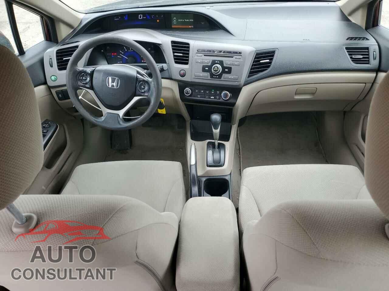 HONDA CIVIC 2012 - 19XFB2F59CE108969
