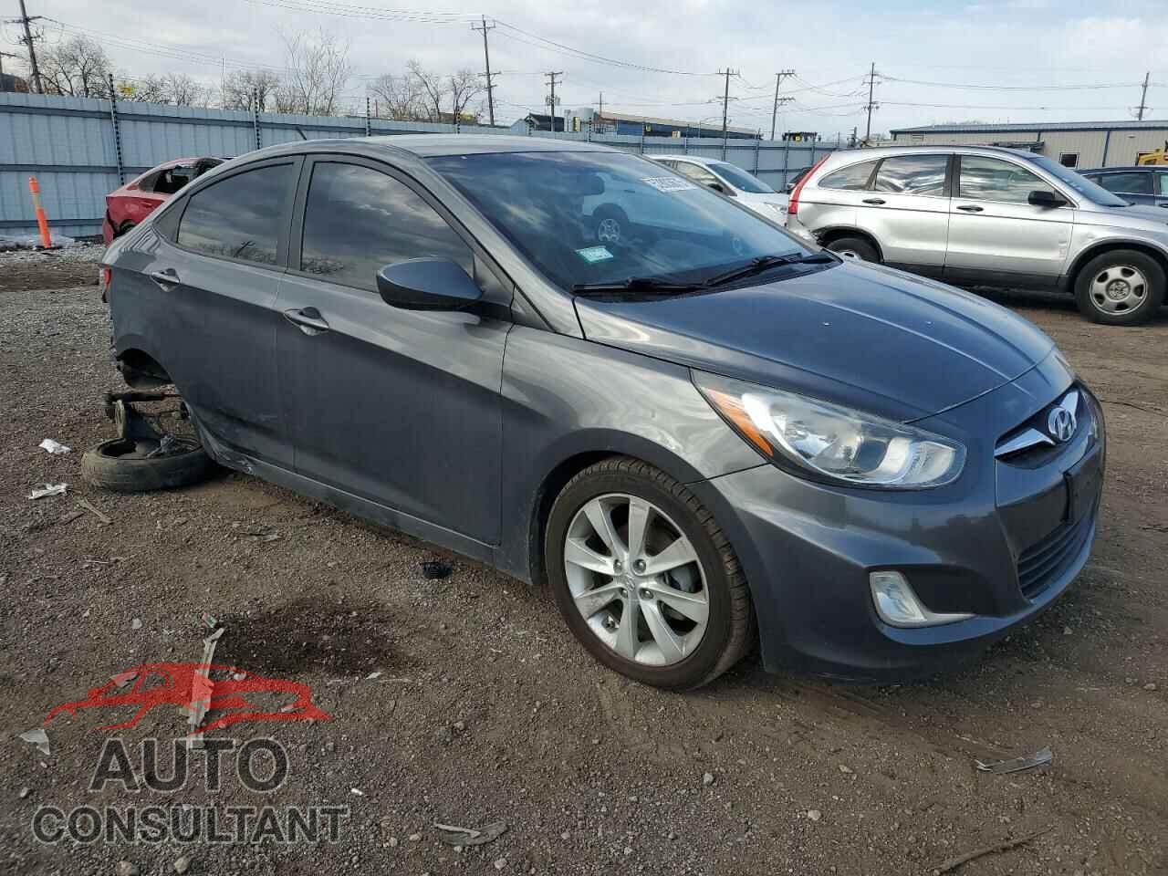 HYUNDAI ACCENT 2012 - KMHCU4AE4CU185892