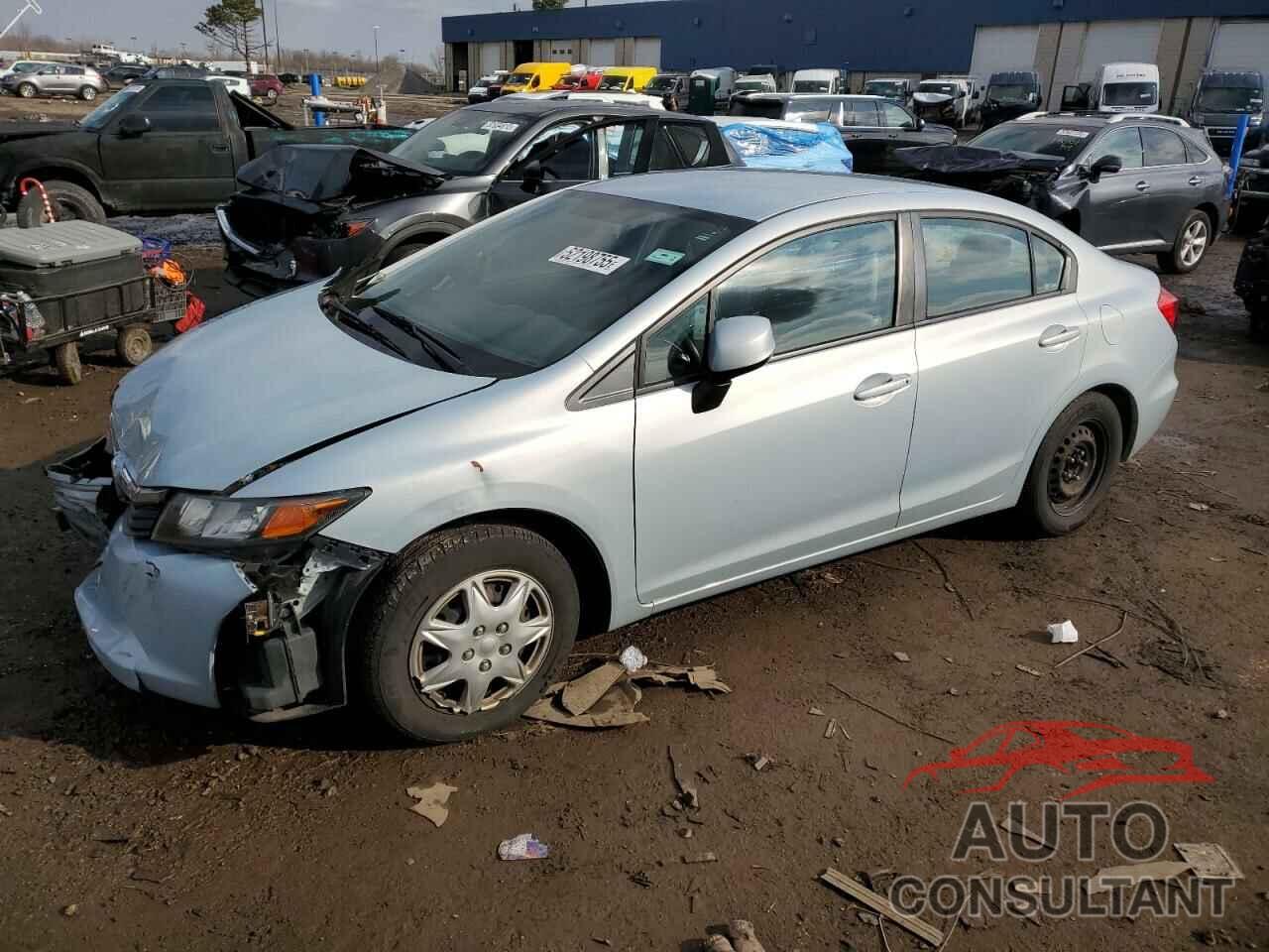 HONDA CIVIC 2012 - 19XFB2F57CE362504