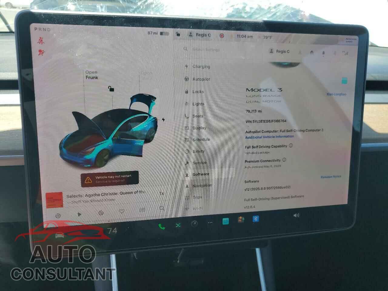 TESLA MODEL 3 2018 - 5YJ3E1EB6JF066764