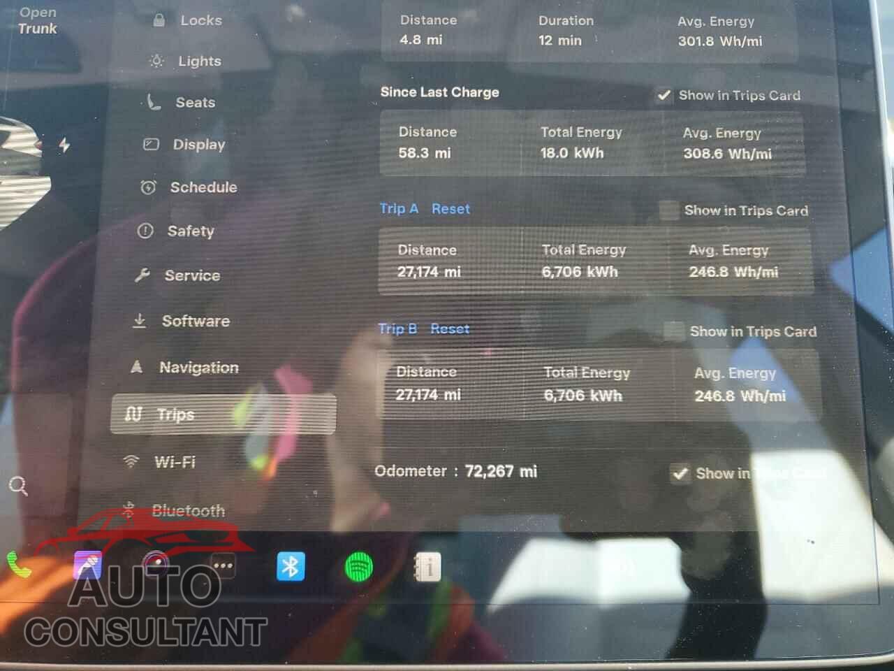 TESLA MODEL 3 2019 - 5YJ3E1EA8KF327742