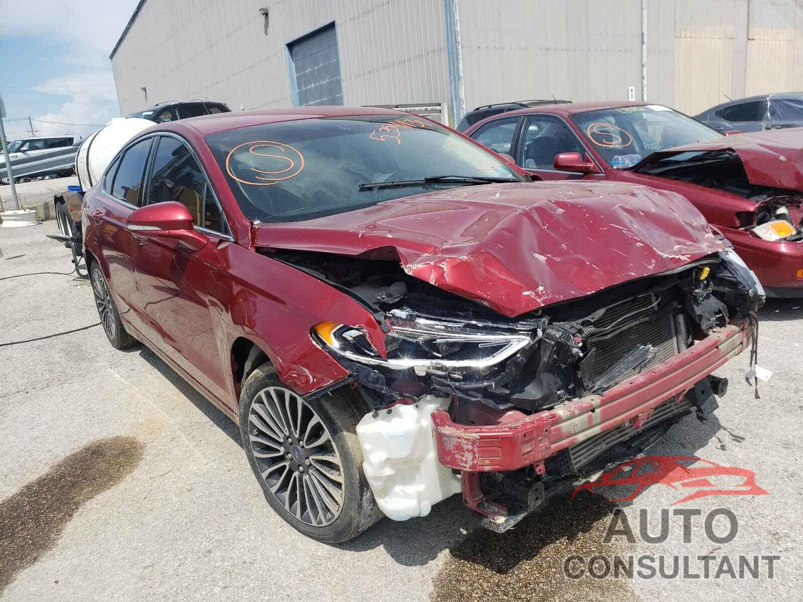 FORD FUSION 2017 - 3FA6P0T94HR272357