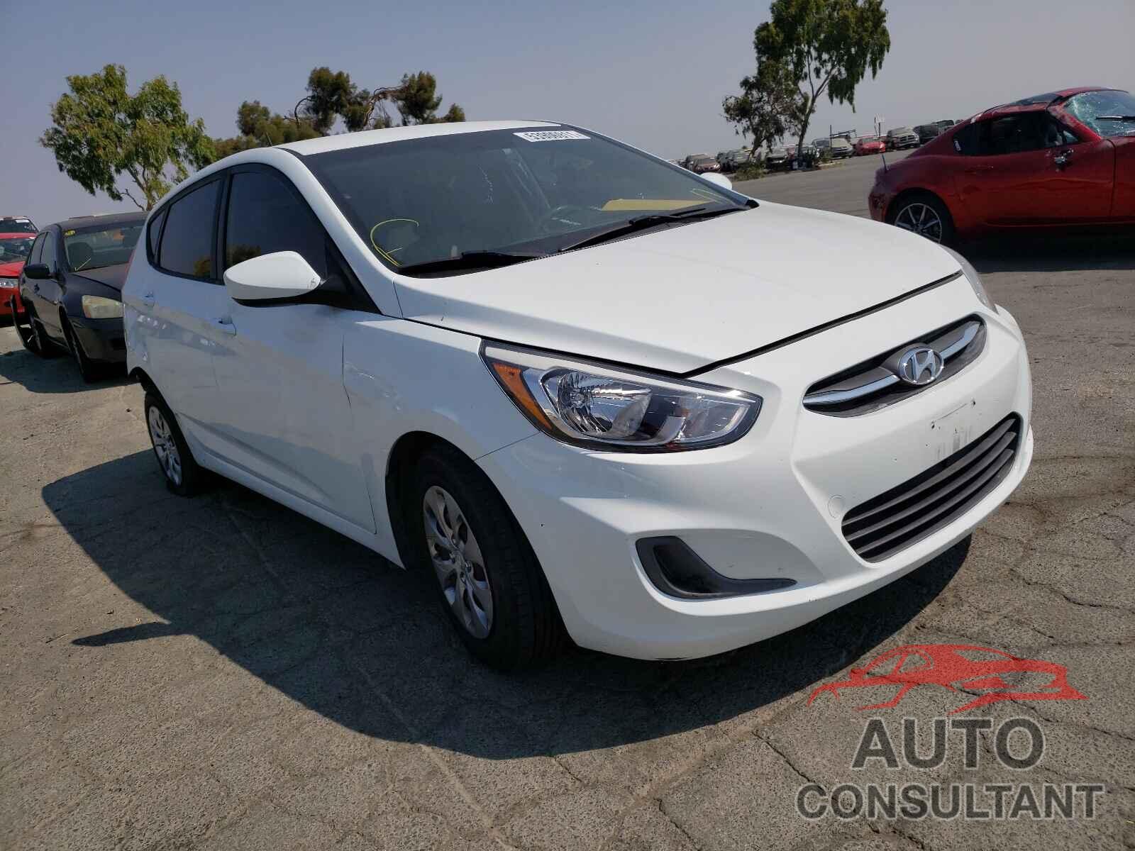 HYUNDAI ACCENT 2016 - KMHCT5AE9GU242229