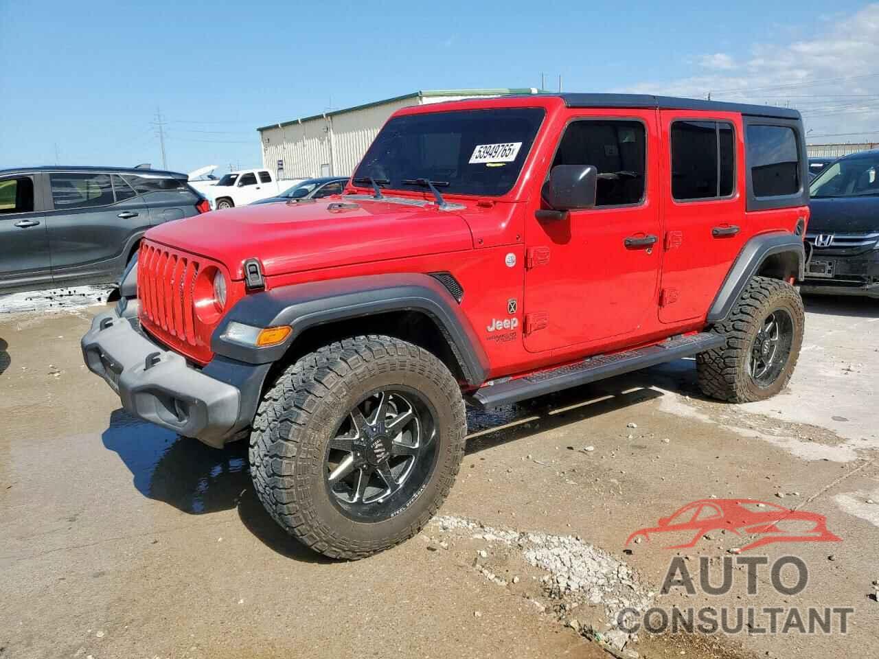 JEEP WRANGLER 2018 - 1C4HJXDG3JW174658