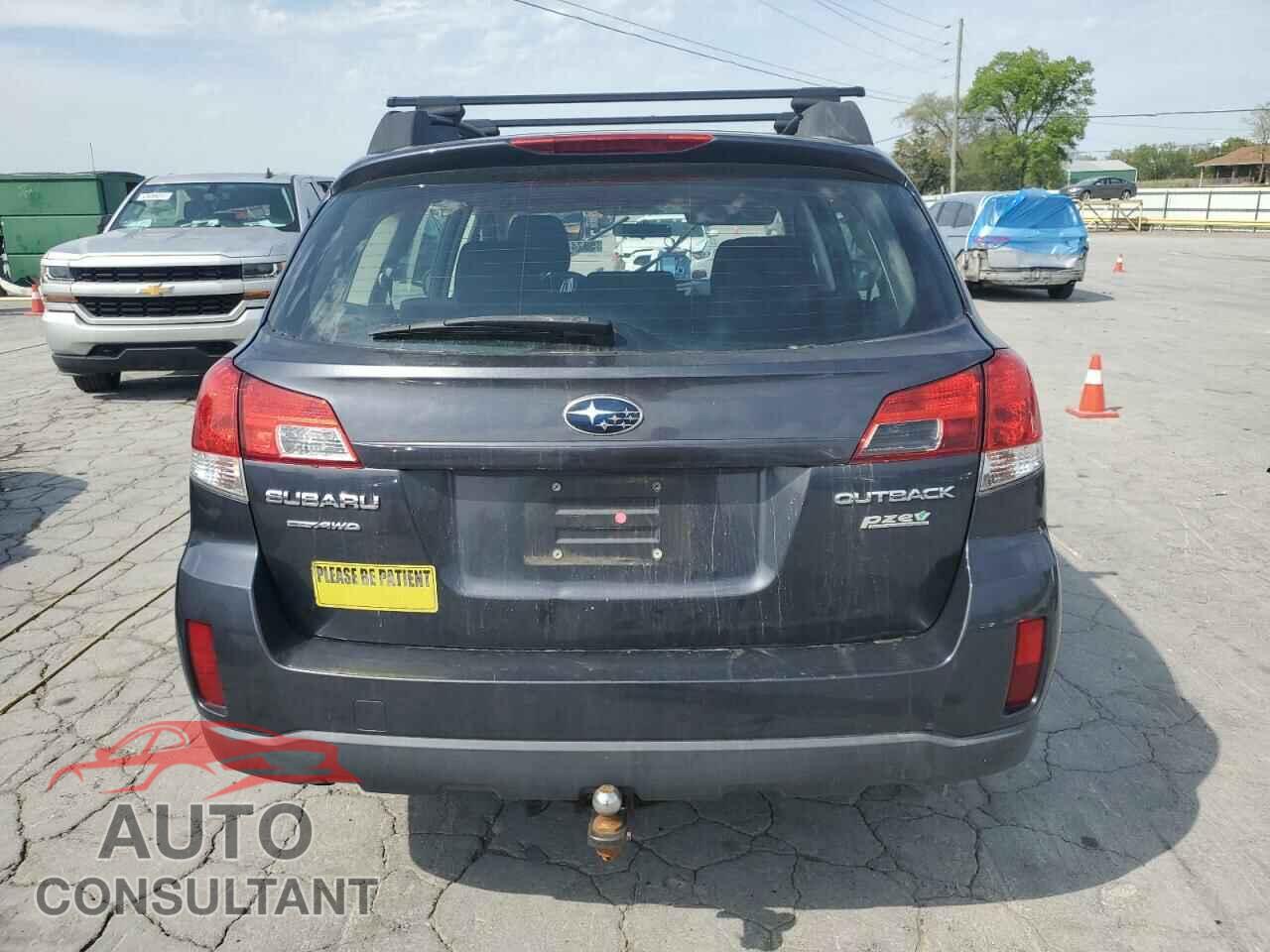 SUBARU OUTBACK 2011 - 4S4BRBAC2B1384844
