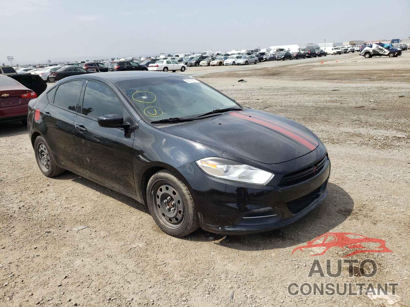 DODGE DART 2016 - 1C3CDFAA6GD531738