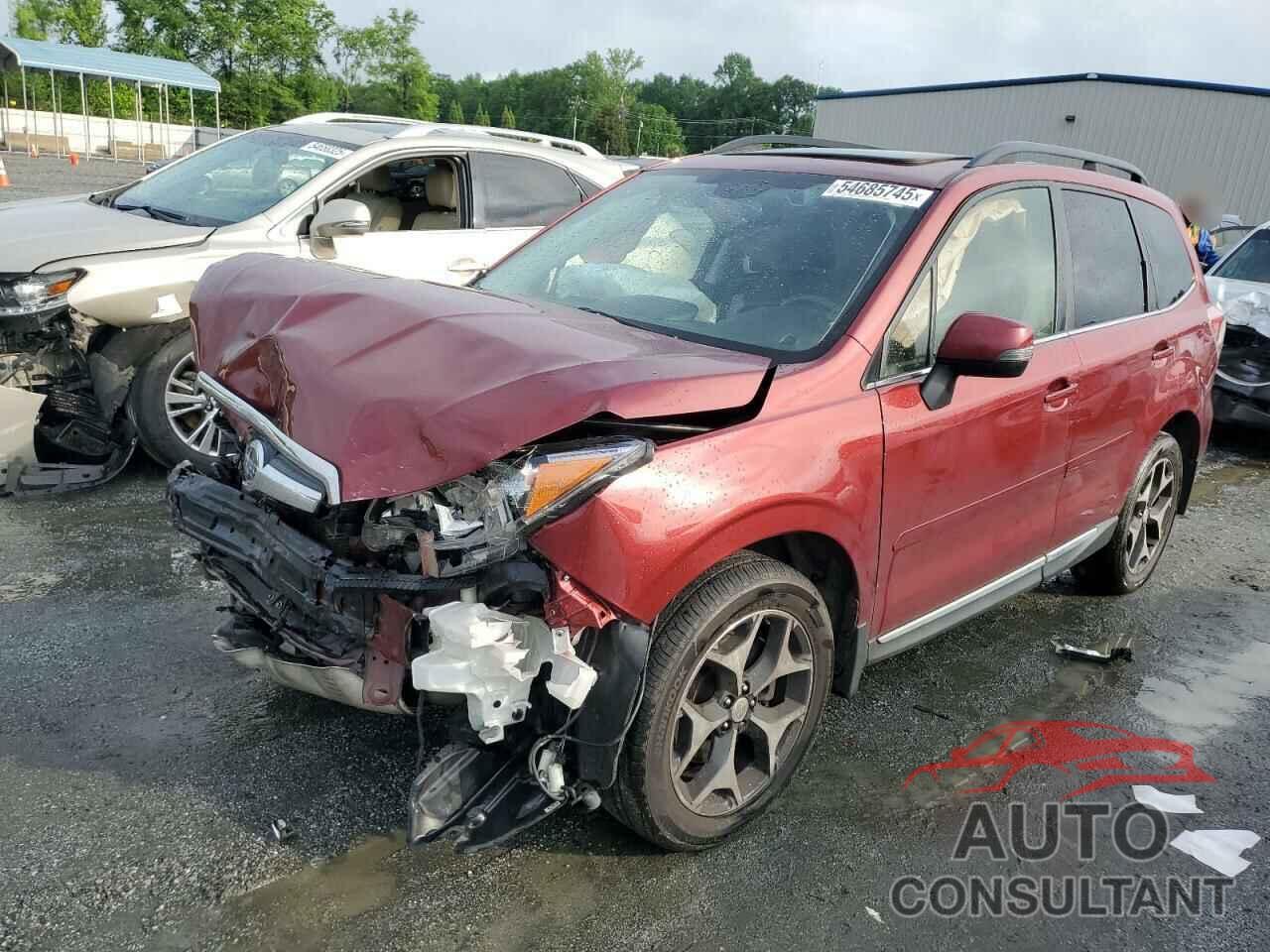SUBARU FORESTER 2016 - JF2SJGXC3GH422324