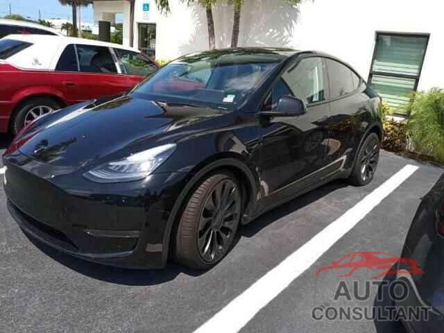 TESLA MODEL Y 2021 - 5YJYGDEF1MF083979