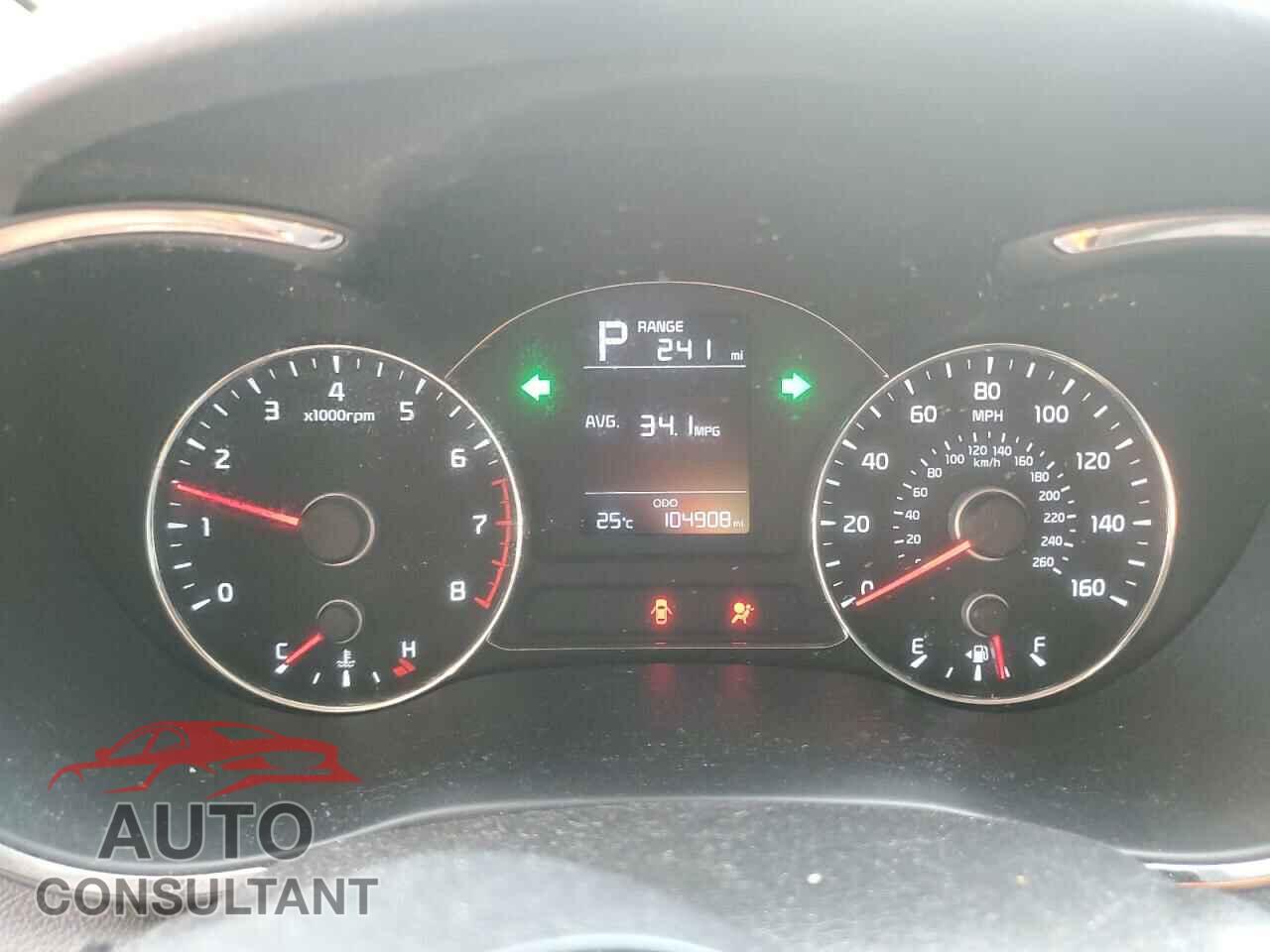 KIA FORTE 2017 - 3KPFK4A75HE027768
