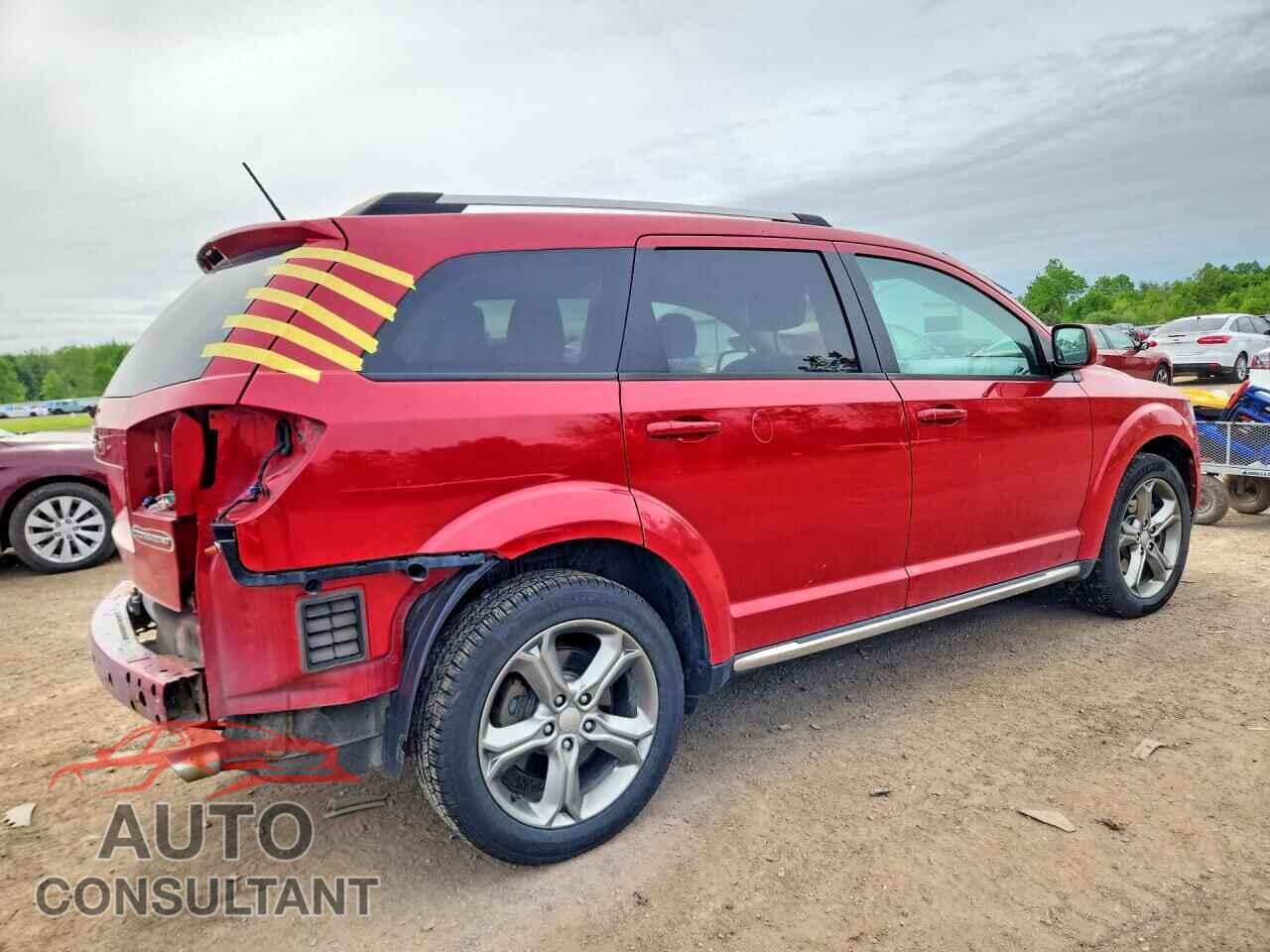 DODGE JOURNEY 2017 - 3C4PDDGG8HT554396
