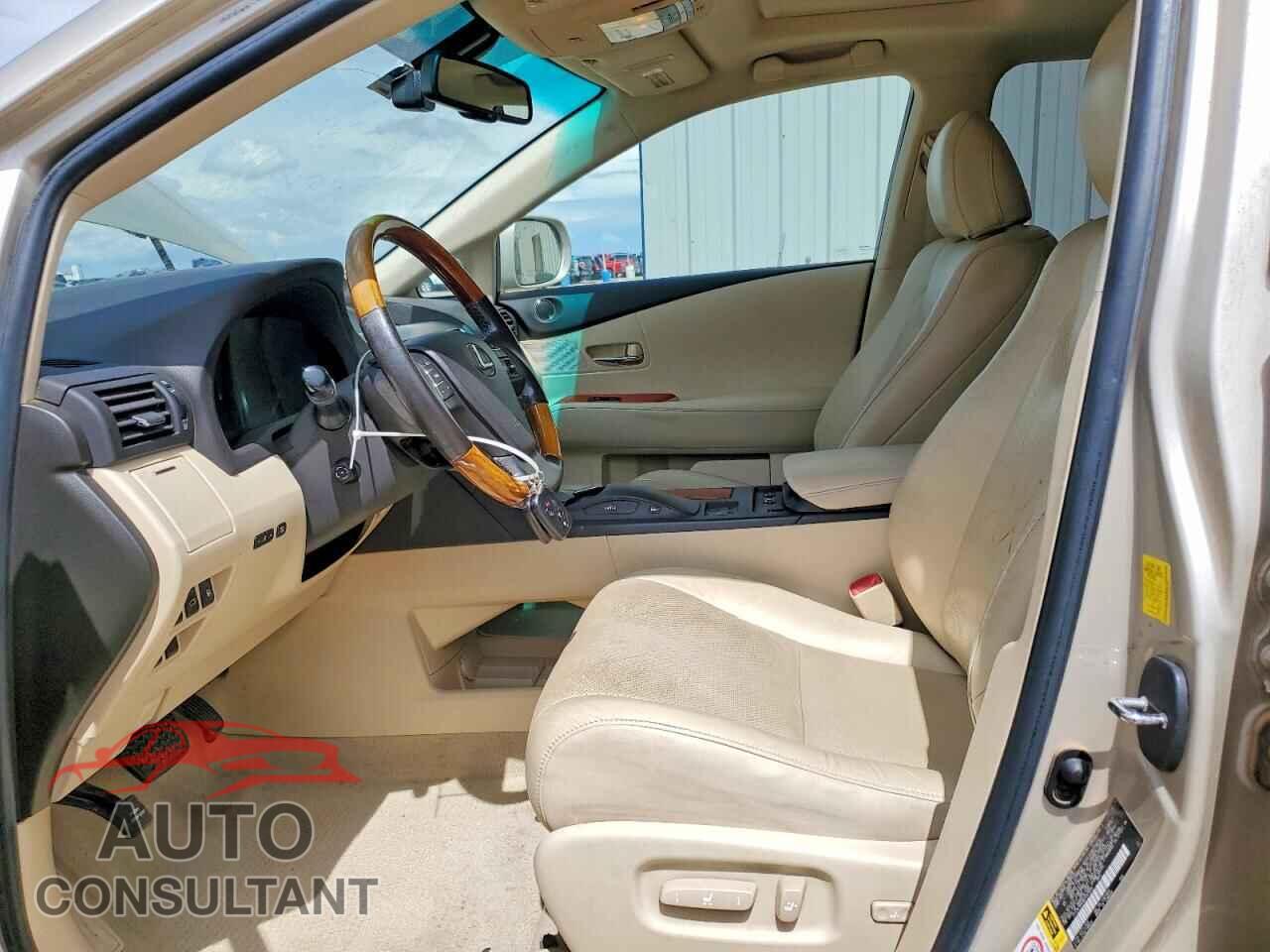LEXUS RX350 2011 - 2T2ZK1BA3BC047668