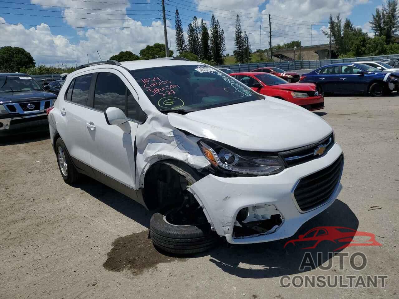 CHEVROLET TRAX 2019 - 3GNCJLSB4KL405284