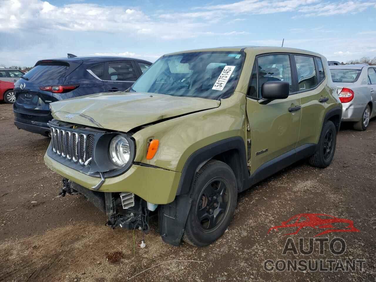 JEEP RENEGADE 2015 - ZACCJAAT0FPB53572