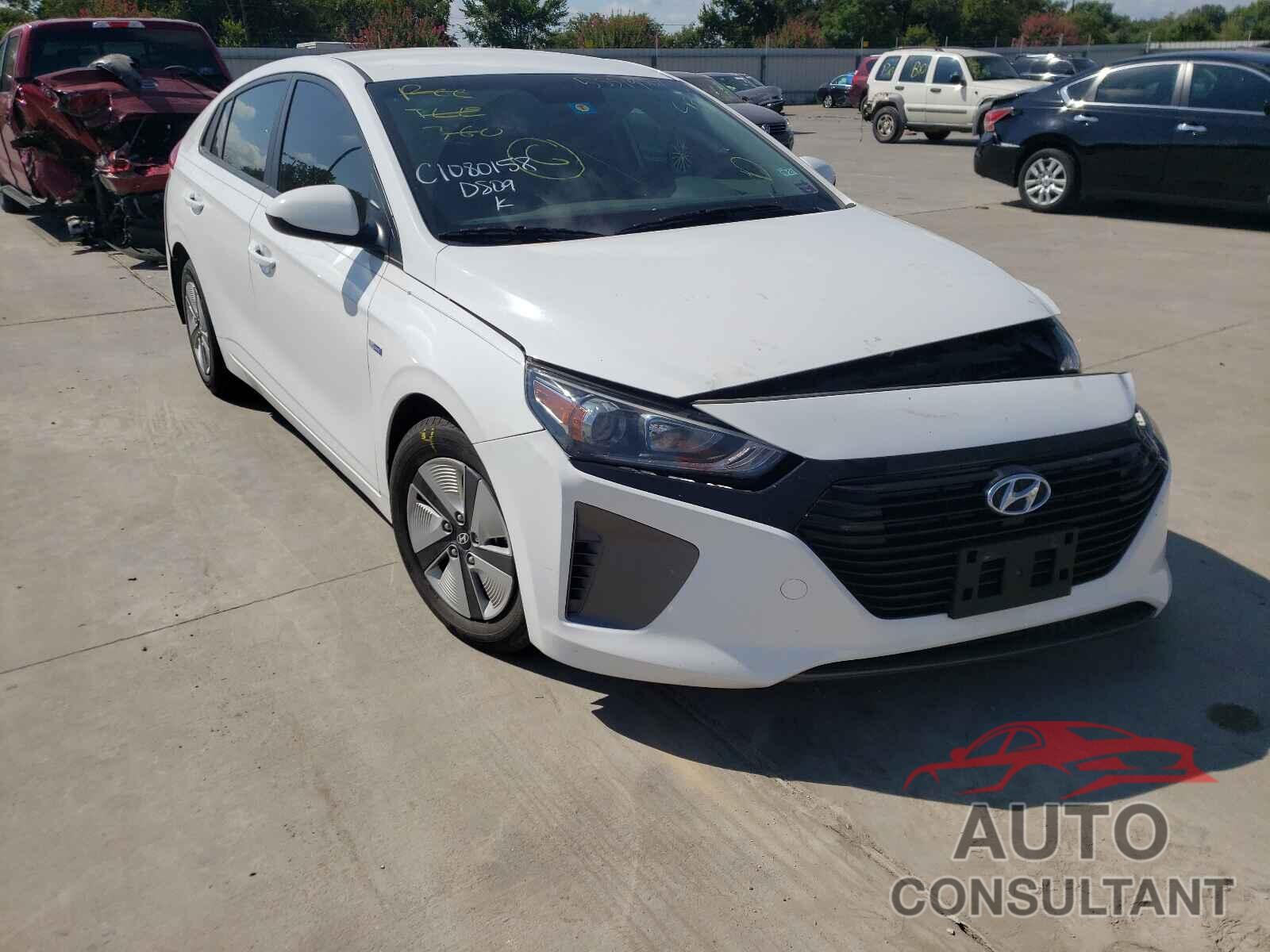 HYUNDAI IONIQ 2017 - KMHC65LC6HU022048