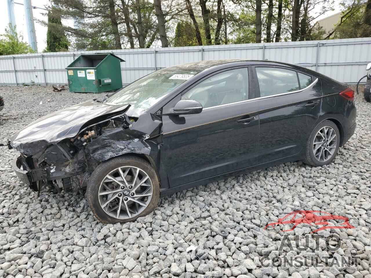 HYUNDAI ELANTRA 2019 - KMHD84LF3KU831484
