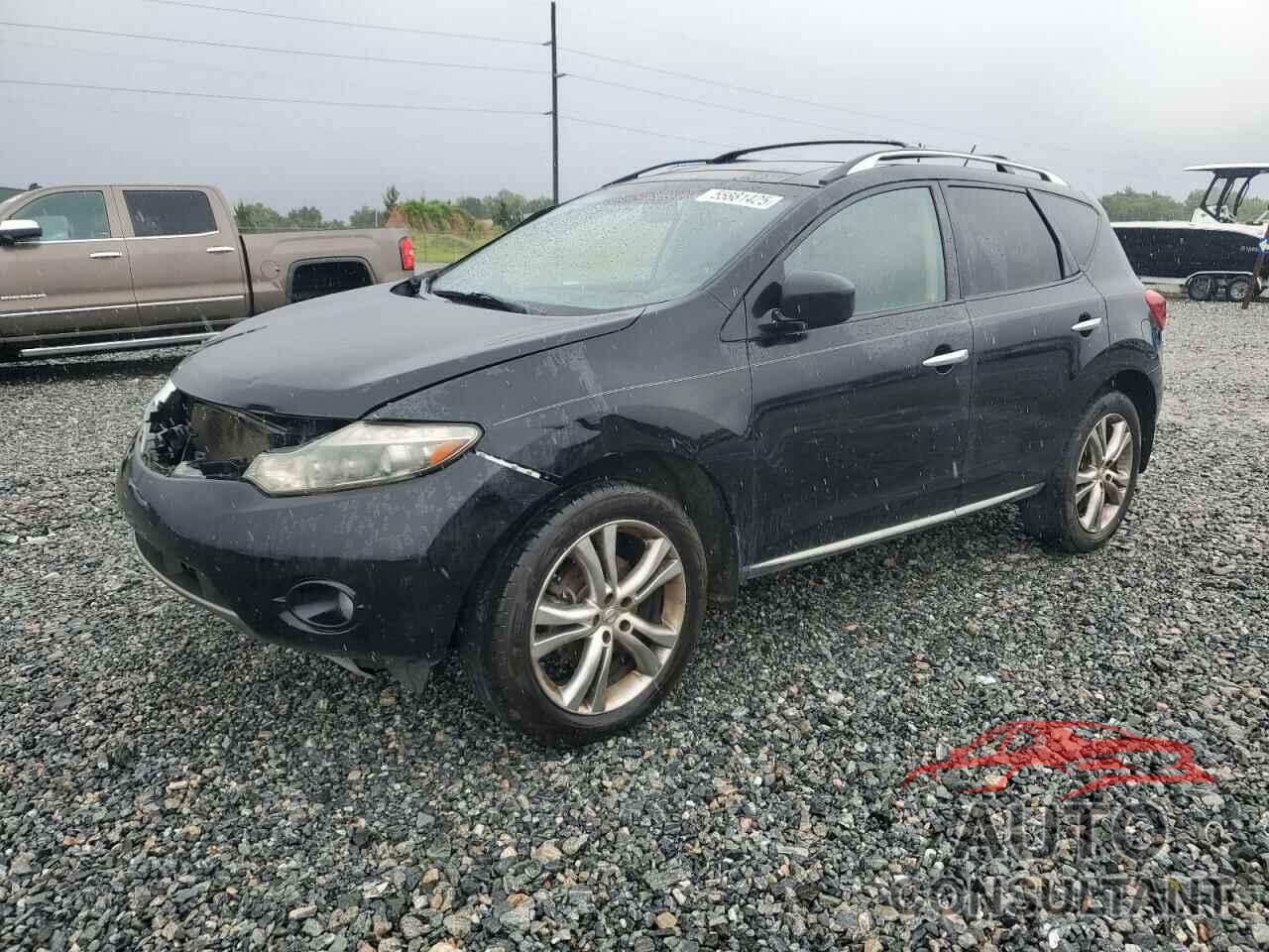 NISSAN MURANO 2010 - JN8AZ1MUXAW009157